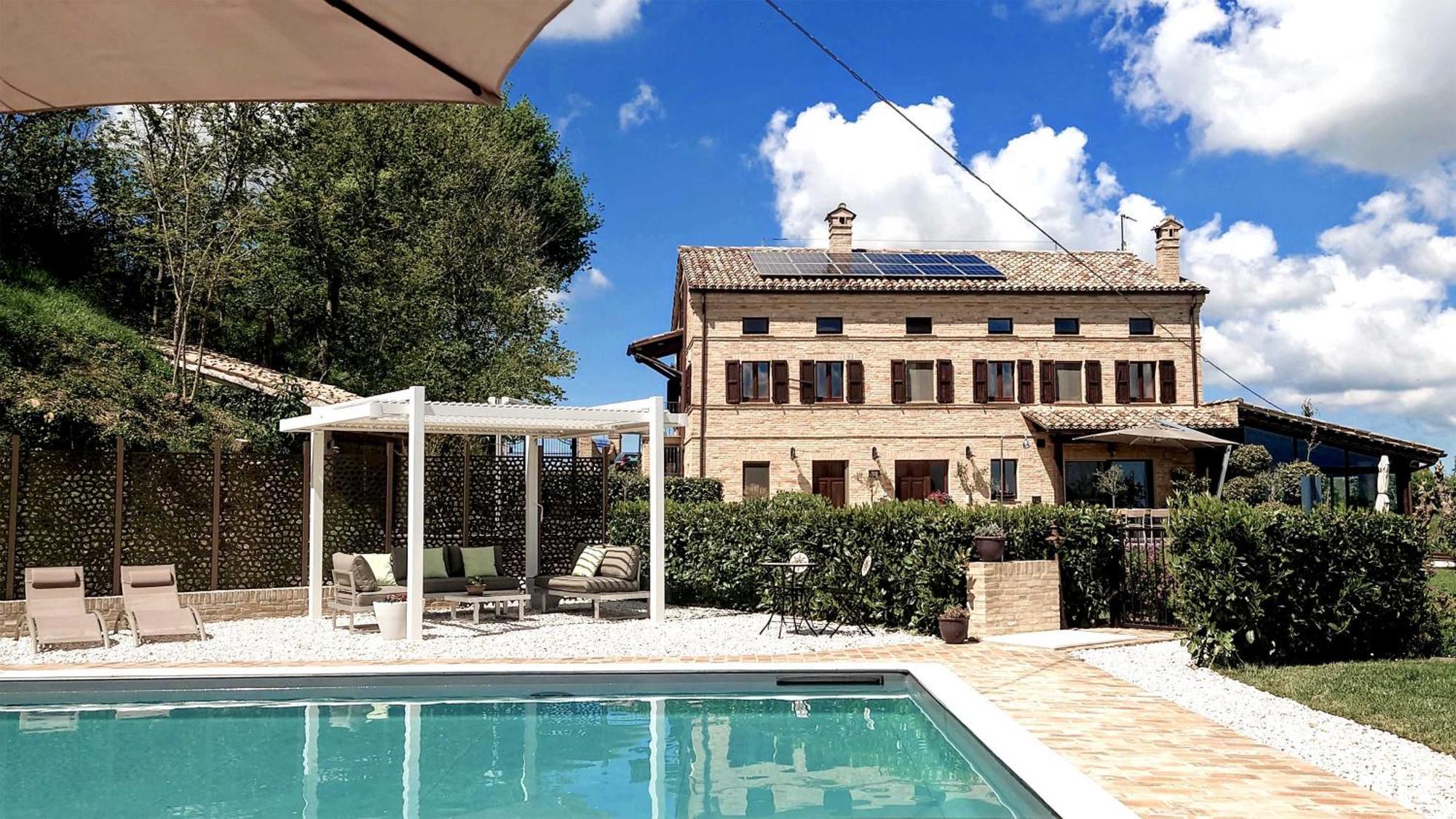 Bed And Breakfast La Vecchia Scuola Montefano エクステリア 写真